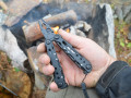 Mil-Tec svart multitool med 9 verktyg multiverktyg