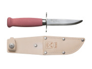 Morakniv Scout 39 Safe Täljkniv för barn Lingonberry