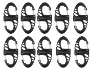 S-Binner 10-Pack Svart