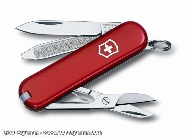Victorinox Classic SD fickkniv röd knivar