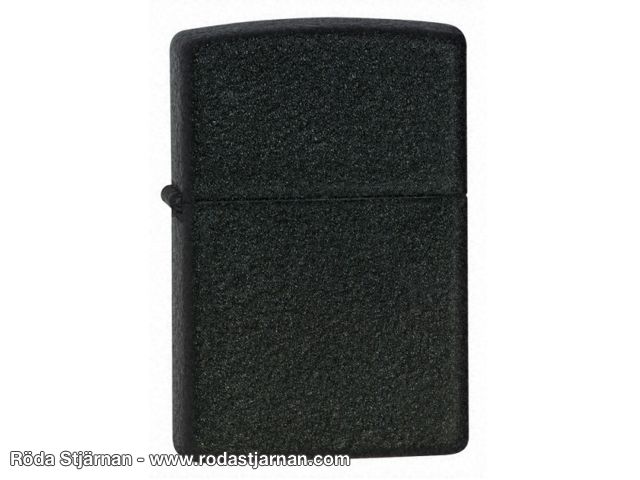 Zippo tändare svart black crackle tändare
