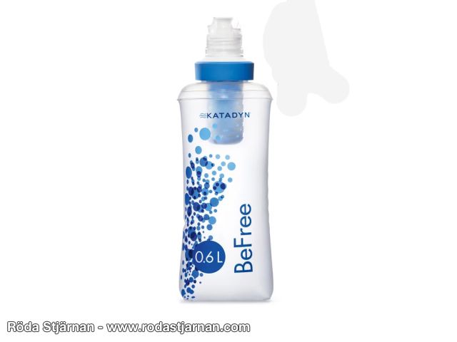 Katadyn BeFree 0.6l water filter with bottle water filter