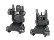 CYMA foldable sights in polymer black
