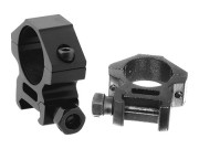 Leapers Accushot Sight Rings 25mm Low