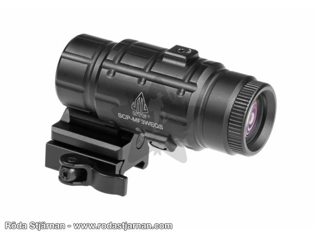 Leapers UTG 3X Magnifier med FlipToSide QD