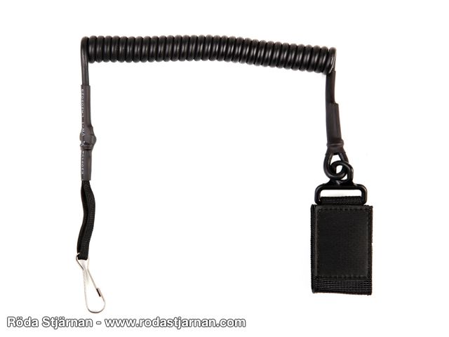 Pistol Lanyard Svart