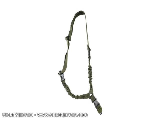 Strike Systems tactical one-point sling with hook olive green rifle slings