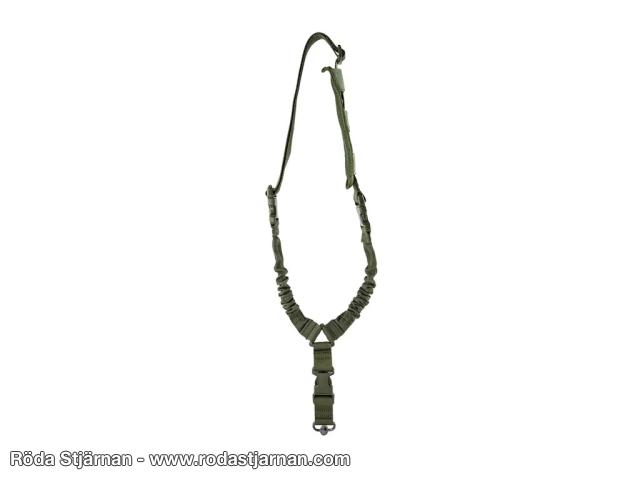 Strike Systems tactical one-point sling with QD mount olive green rifle slings