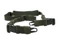 Strike Systems tactical two-point sling with hook olive green rifle slings