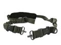 Strike Systems tactical two-point sling with QD mounts olive green rifle slings