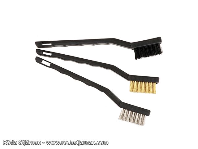 Three pack gun brushes range gear